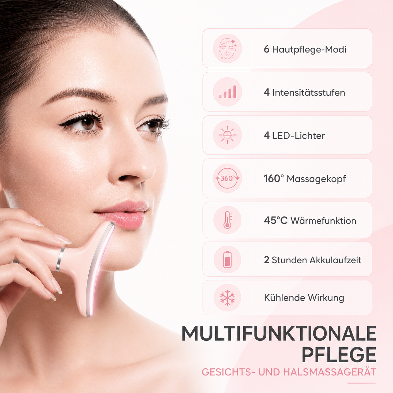 Nacken- und Gesichtsmassagegerät