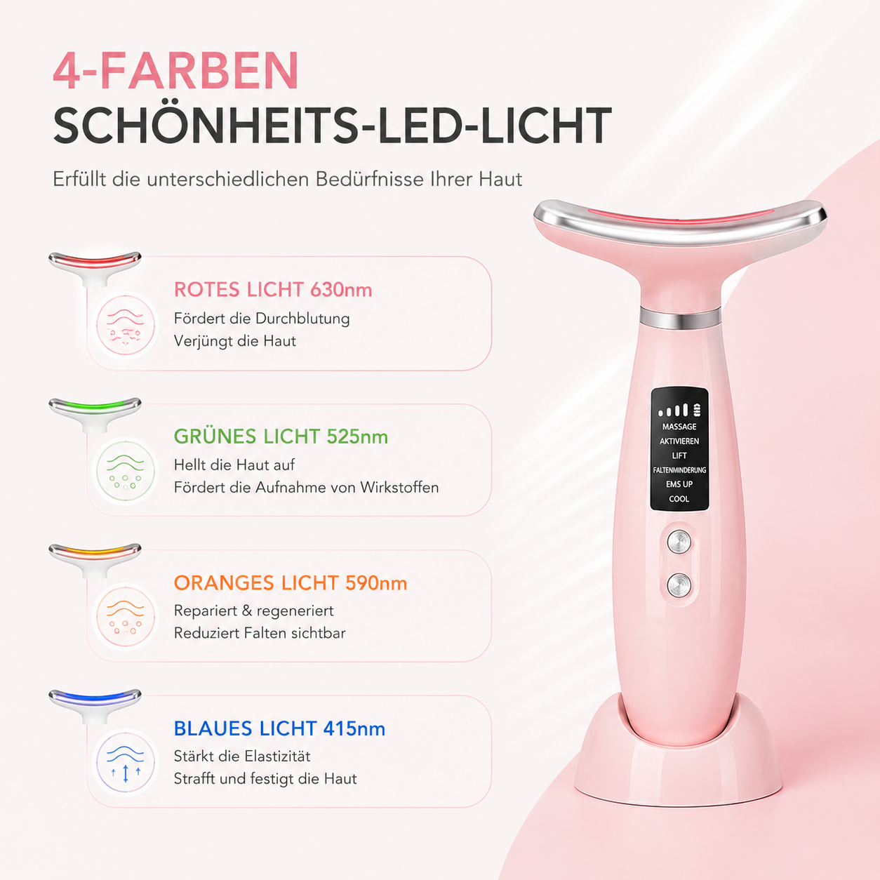 Nacken- und Gesichtsmassagegerät